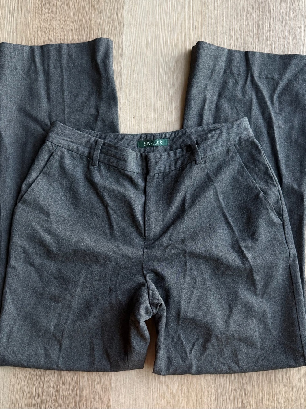 Lauren Ralph Lauren Dark Gray Dress Pants